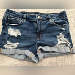 American Eagle Outfitters Distressed Blue Denim Jeans, sz 10